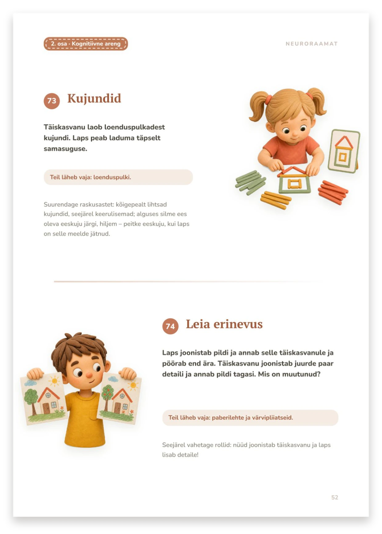 Kujundid ja Leia erinevus